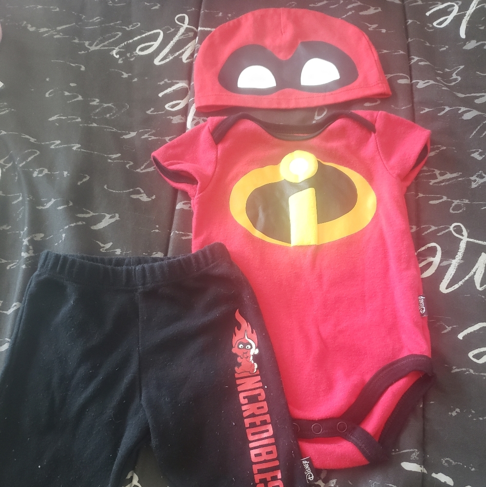 Baby boy incredibles outfit